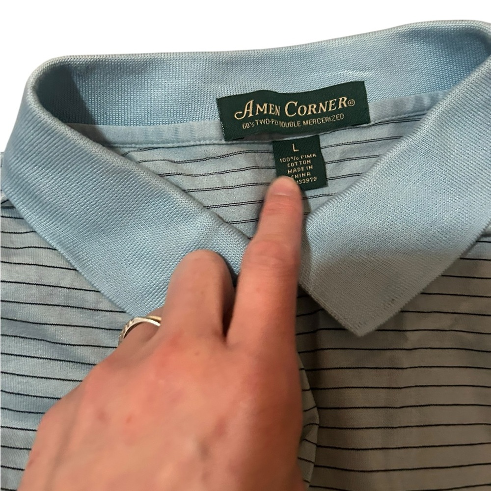BUNDLE OF 4 MASTERS AUGUSTA NATIONAL AMEN CORNER POLO GOLF SHIRTS - Picture 7 of 16
